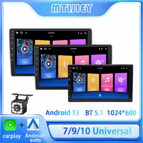 7"/9"/10" 2Din Android  IPS Car Radio Autoradio 2 Din Universal Stereo WIFI GPS Multimedia Player For Nissan Toyota Kia VW