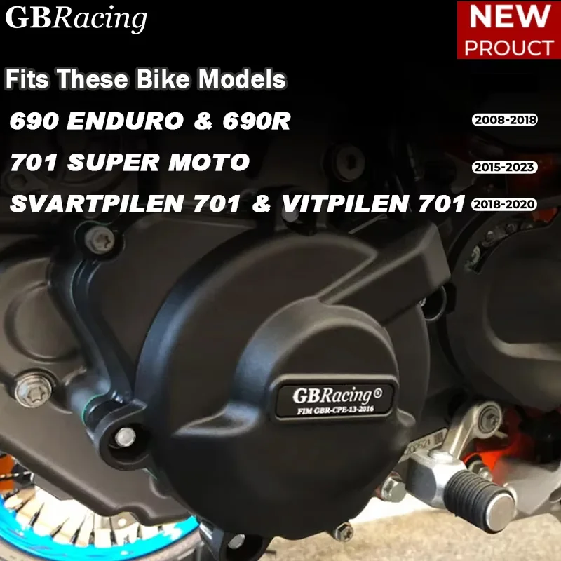 moto accesorios GBRacing Secondary Clutch Cover & Alternator Cover Fit for 690Duke (2011-2021) & 701 SUPER MOTO (2015-2023)
moto accesorios GBRacing Secondary Clutch Cover & Alternator Cover Fit for 690Duke (2011-2021) & 701 SUPER MOTO (2015-2023)