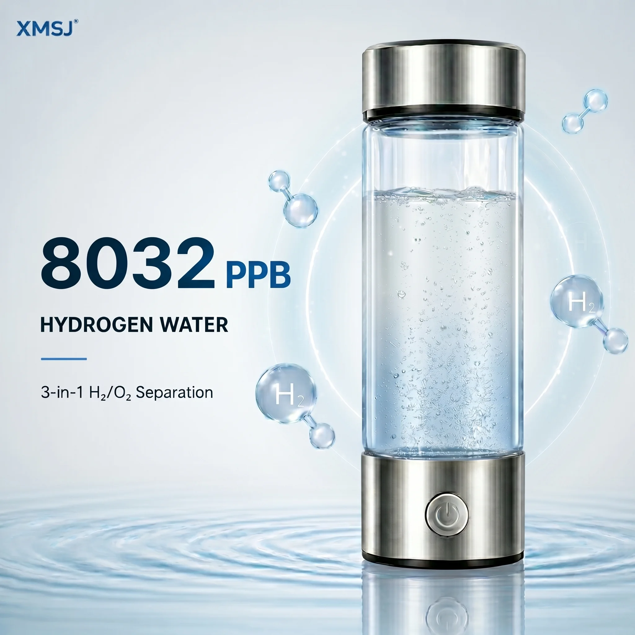 Portable Hydrogen Water Generator Bottle Rechargeable Electric Alkaline Ionizer Cup Hydrogen-Rich Water Health Care
Portable Hydrogen Water Generator Bottle Rechargeable Electric Alkaline Ionizer Cup Hydrogen-Rich Water Health Care