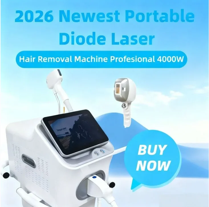 2026 Новейшая портативная машина для удаления волос 4000 Вт Мощная ледяная кожа 808 нм Поляризованная трубка Лазерная эпиляция
2026 Новейшая портативная машина для удаления волос 4000 Вт Мощная ледяная кожа 808 нм Поляризованная трубка Лазерная эпиляция