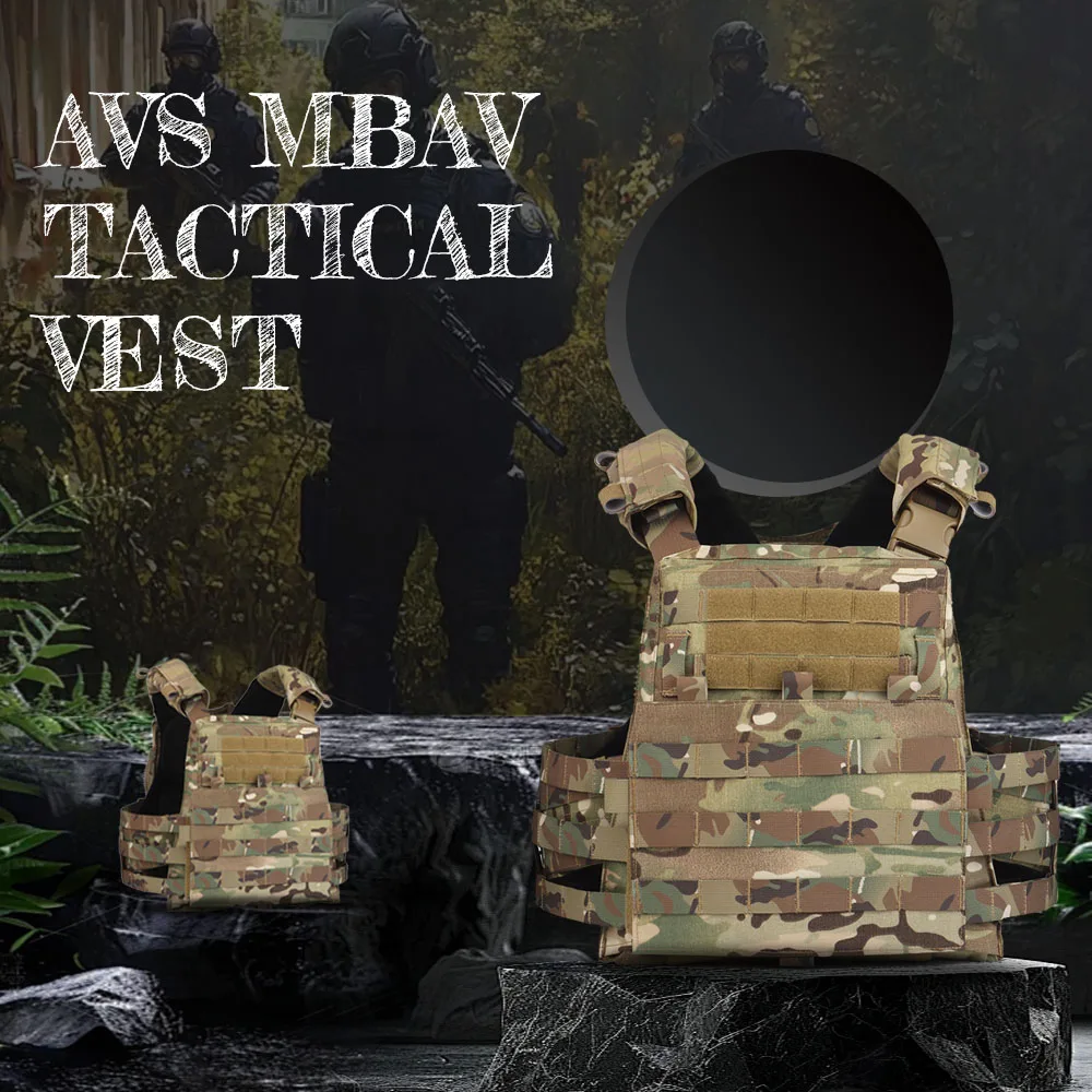 AVS Tactical Vest Plate Carrier MBAV Quick Release Soft Protective Pads MOLLE Adaptive System Hunting Vest Combat Airsoft Gear
AVS Tactical Vest Plate Carrier MBAV Quick Release Soft Protective Pads MOLLE Adaptive System Hunting Vest Combat Airsoft Gear
