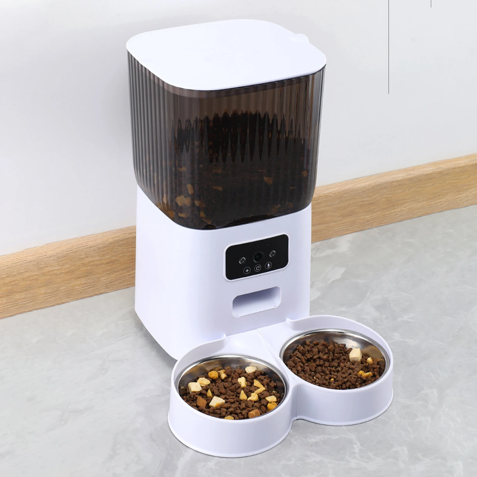 Автоматическая кормушка для кошек и собак, диспенсер для корма для домашних животных, умный диктофон, дистанционное управление, автоматическая кормушка для домашних животных, камера, видео/версия Wi-Fi
Автоматическая кормушка для кошек и собак, диспенсер для корма для домашних животных, умный диктофон, дистанционное управление, автоматическая кормушка для домашних животных, камера, видео/версия Wi-Fi