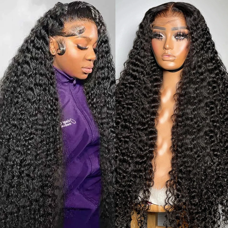 200% Loose Deep Wave 13x4 Lace Frontal Wig Brazilian 30 32 Inch Transparent Curly Lace Frontal Human Hair Wigs For Women
200% Loose Deep Wave 13x4 Lace Frontal Wig Brazilian 30 32 Inch Transparent Curly Lace Frontal Human Hair Wigs For Women