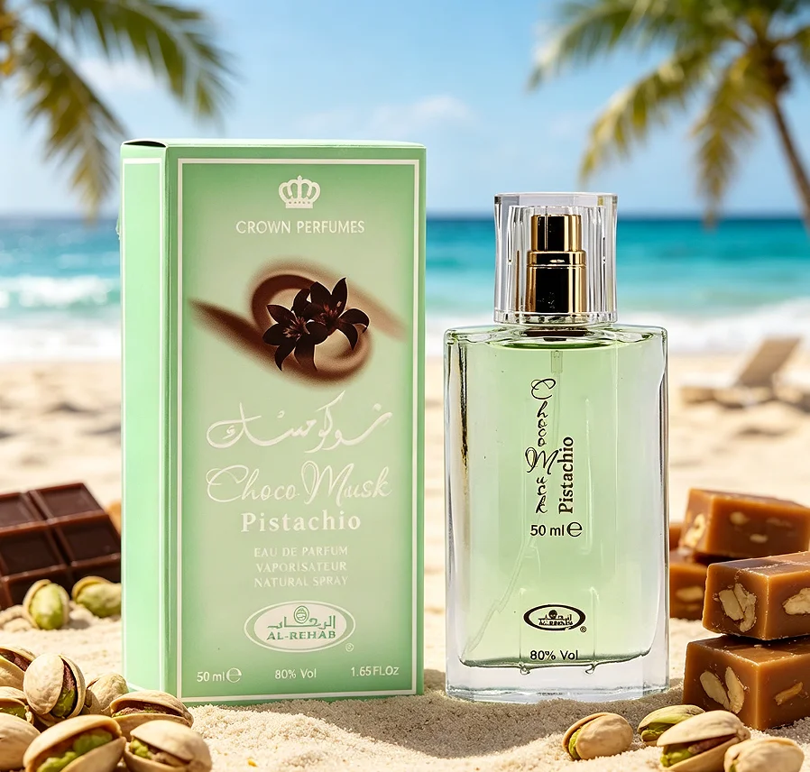 AL-REHAB Pistachio 1.7oz 50ml Pistachio Musk Middle Eastern Arabic Dubai Perfume
AL-REHAB Pistachio 1.7oz 50ml Pistachio Musk Middle Eastern Arabic Dubai Perfume