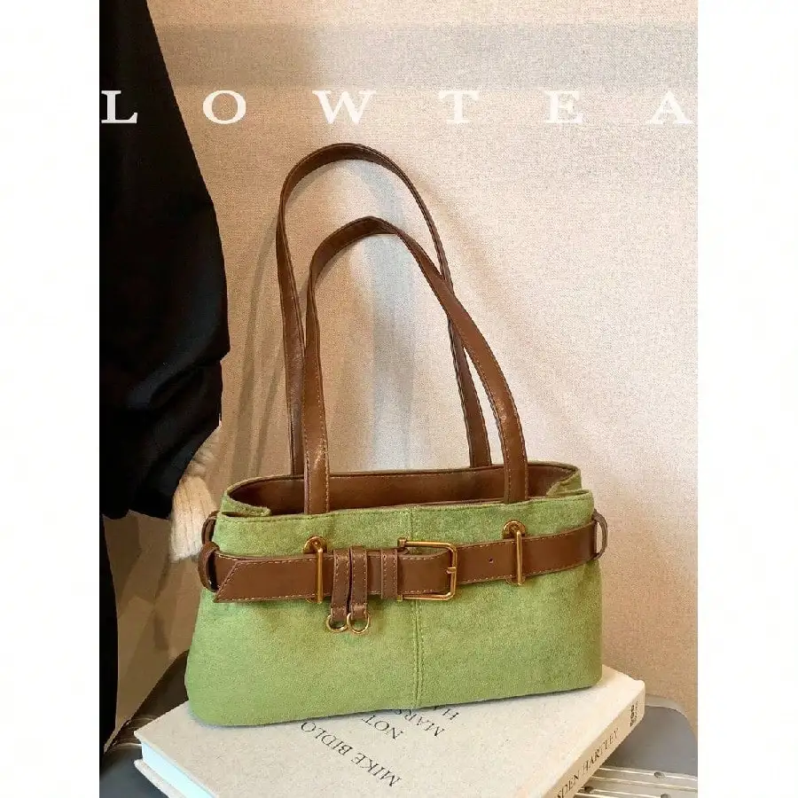 1pc Low Tea Solid Color Suede Fabric Shoulder Bag, Women's Retro Fashion Square Bag With Top Double Handles, Zipper Closure, Suitable For Travel, Shopping, Dating, Women's Gift, Great For Commuting, Outdoor, Travel, Hiking
1pc Low Tea Solid Color Suede Fabric Shoulder Bag, Women's Retro Fashion Square Bag With Top Double Handles, Zipper Closure, Suitable For Travel, Shopping, Dating, Women's Gift, Great For Commuting, Outdoor, Travel, Hiking