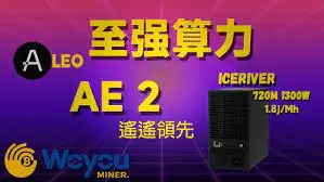 B. QUALITY New Iceriver Ae2 720m 1300W Aleo MINER
B. QUALITY New Iceriver Ae2 720m 1300W Aleo MINER