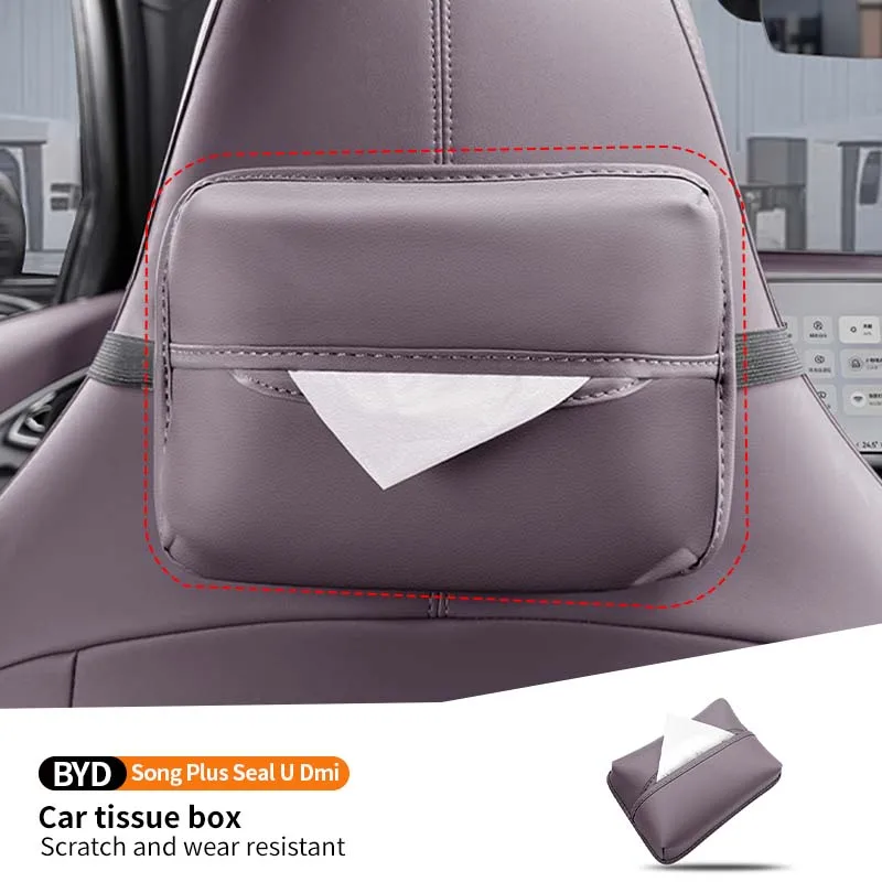 For Byd Song Plus Seal U DMI 2020-2025 Car Tissue Bag Seats Armrest Storage Box Organizer Case Tidy Interior Wear resistant
For Byd Song Plus Seal U DMI 2020-2025 Car Tissue Bag Seats Armrest Storage Box Organizer Case Tidy Interior Wear resistant
