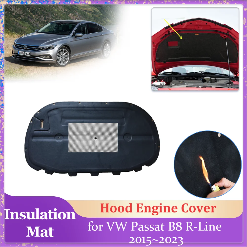 Изоляционная накладка на капот автомобиля для Volkswagen VW Passat B8 R-Line 2015 ~ 2023, 2016 2017 2018 2019 2020 2021 2022 накладка на крышку двигателя, хлопковый звукоизоляционный тепловой коврик, аксессуары
Изоляционная накладка на капот автомобиля для Volkswagen VW Passat B8 R-Line 2015 ~ 2023, 2016 2017 2018 2019 2020 2021 2022 накладка на крышку двигателя, хлопковый звукоизоляционный тепловой коврик, аксессуары
