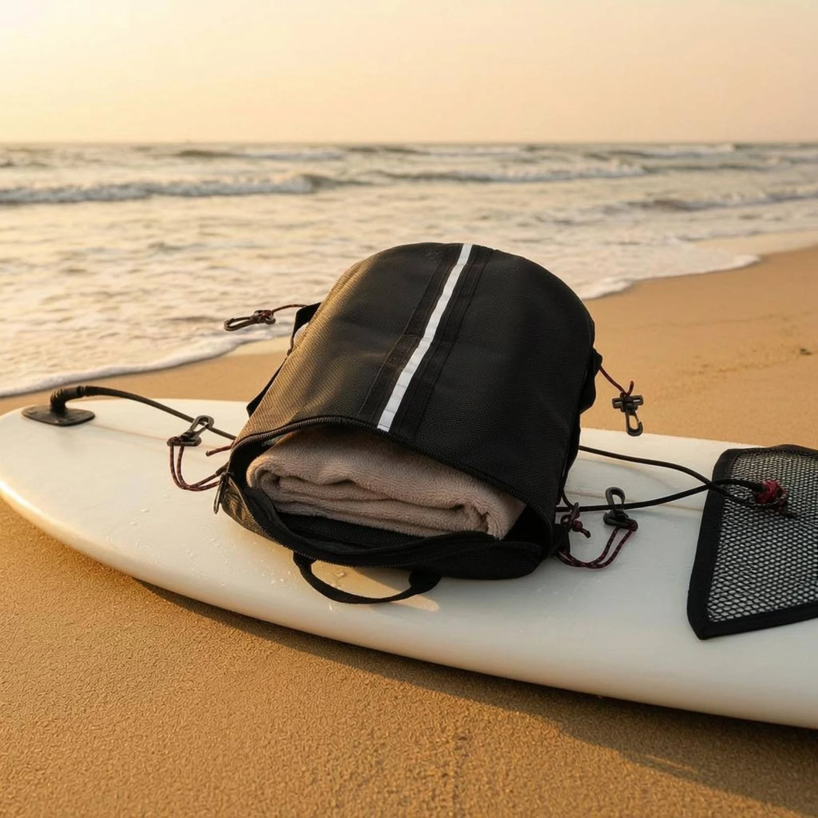 Surfboard Deck Storage Bag Clip Straps Stand-up Paddleboard Mesh Storage Bag Zippered Surfboard Storage Case
Surfboard Deck Storage Bag Clip Straps Stand-up Paddleboard Mesh Storage Bag Zippered Surfboard Storage Case