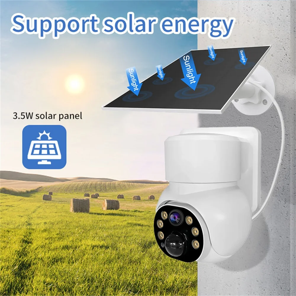 2MP 4MP HD Security Camera PTZ Wifi 4G Network Solar Battery Smart Night Home Outdoor Vision Motion Detection Camera system
2MP 4MP HD Security Camera PTZ Wifi 4G Network Solar Battery Smart Night Home Outdoor Vision Motion Detection Camera system