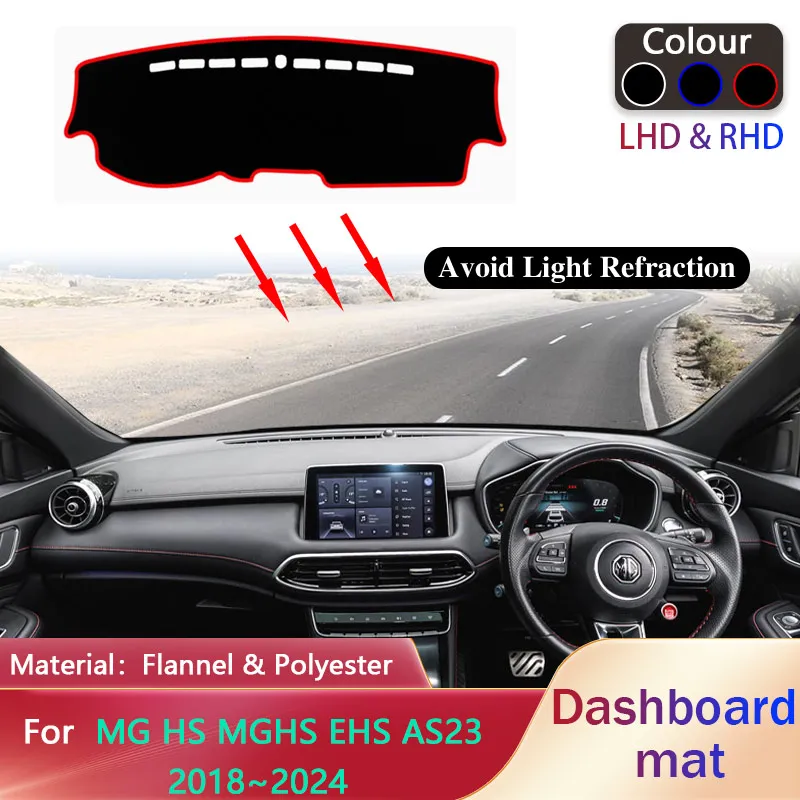 Car Dashboard Pad for MG HS MGHS EHS AS23 2018~2024 2019 Liner Anti-Slip Mat Sunshade Pad Dashmat Carpet Rug Cover Accessories
Car Dashboard Pad for MG HS MGHS EHS AS23 2018~2024 2019 Liner Anti-Slip Mat Sunshade Pad Dashmat Carpet Rug Cover Accessories