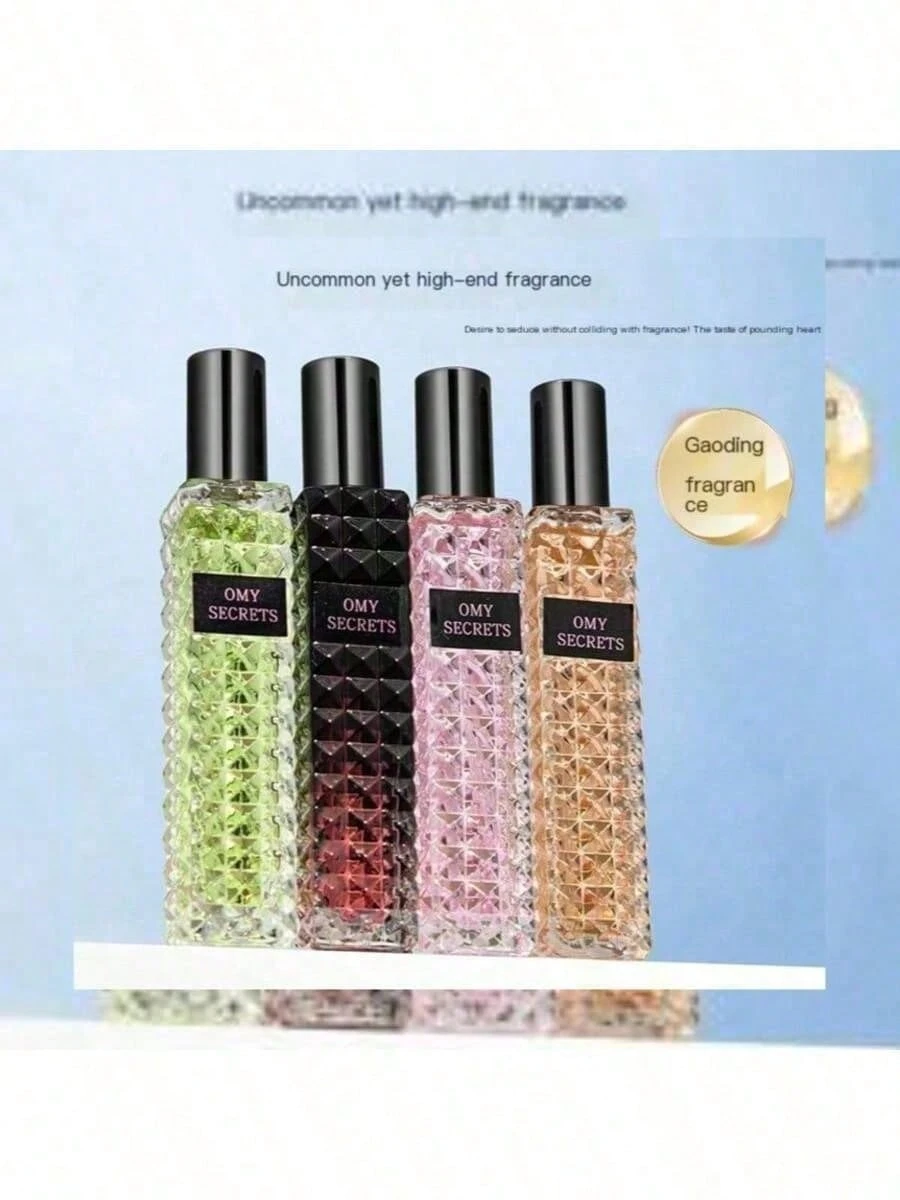 Women's Four-Piece Perfume Gift Set, Containing Different Fragrances. High-Quality Perfumes With Superior And Long-Lasting Scents, Suitable For Various Occasions, Compact And Convenient For Carrying Around.
Women's Four-Piece Perfume Gift Set, Containing Different Fragrances. High-Quality Perfumes With Superior And Long-Lasting Scents, Suitable For Various Occasions, Compact And Convenient For Carrying Around.