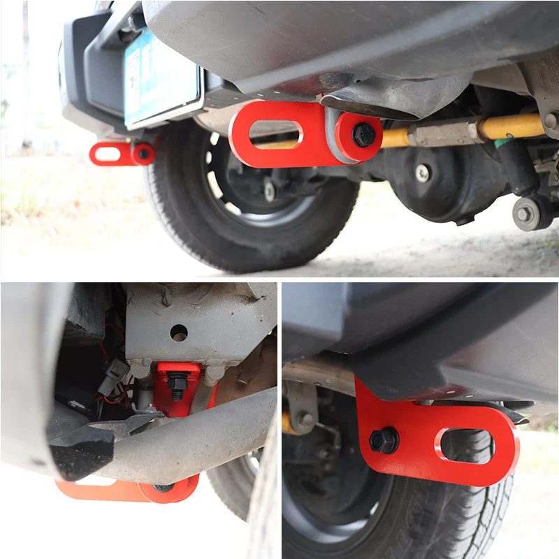 Front Tow Hook Aluminum for Suzuki Jimny 2019+ 3-Door, Heavy Duty Bolt-on Towing Hook Offroad 4x4 Accessory,JMN155
Front Tow Hook Aluminum for Suzuki Jimny 2019+ 3-Door, Heavy Duty Bolt-on Towing Hook Offroad 4x4 Accessory,JMN155