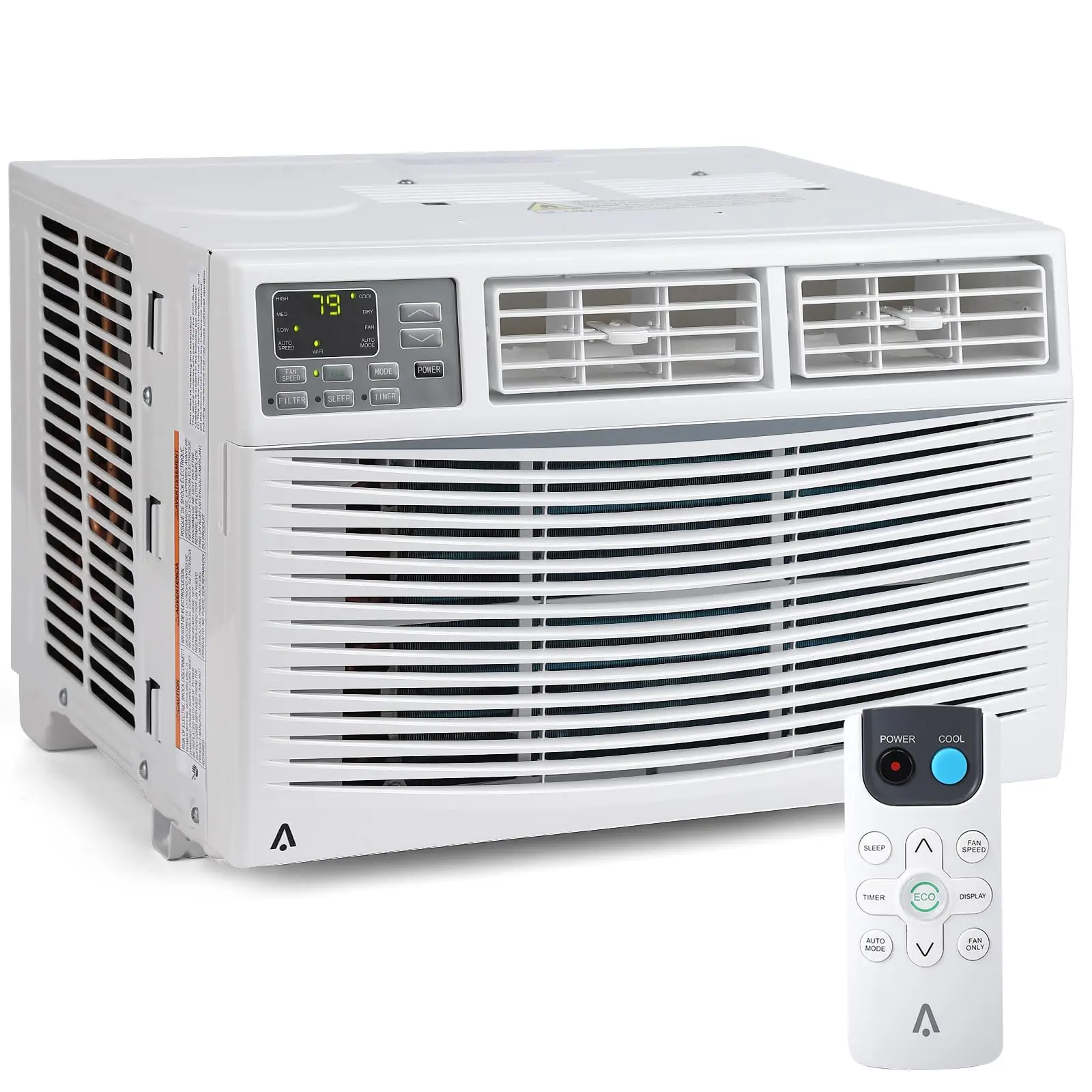Window Air Conditioner, 10,000 BTU Compact AC Unit, Energy Saving Window AC, Smart AC with 3 Modes Cool Dry Fan Speed Control, Cools Up to 450 Sq.Ft,115v Mini Air Conditioner for Bedroom, Office, Home
Window Air Conditioner, 10,000 BTU Compact AC Unit, Energy Saving Window AC, Smart AC with 3 Modes Cool Dry Fan Speed Control, Cools Up to 450 Sq.Ft,115v Mini Air Conditioner for Bedroom, Office, Home