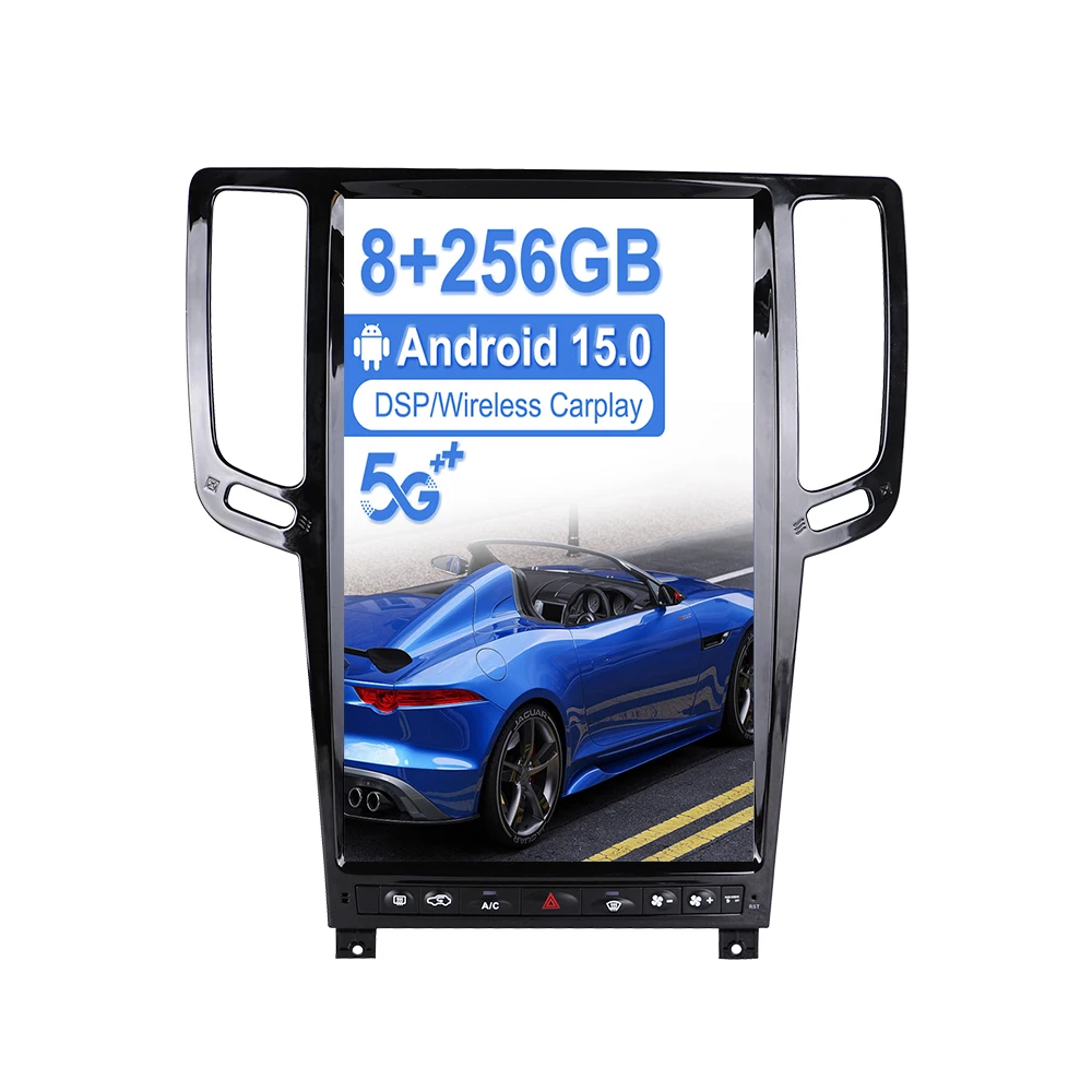 14.5 Inch Carplay for Infiniti G25 G37 2007 - 2013 Android 15 Vertical Screen Auto Stereo HeadUnit Car Multimedia Player Radio
14.5 Inch Carplay for Infiniti G25 G37 2007 - 2013 Android 15 Vertical Screen Auto Stereo HeadUnit Car Multimedia Player Radio