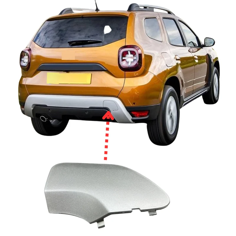 New Rear Bumper Tow Hook Cover Caps for Dacia Duster 2018-2023, Silver,Gray Aftermarket, OEM Reference 511651340R 511652463R
New Rear Bumper Tow Hook Cover Caps for Dacia Duster 2018-2023, Silver,Gray Aftermarket, OEM Reference 511651340R 511652463R