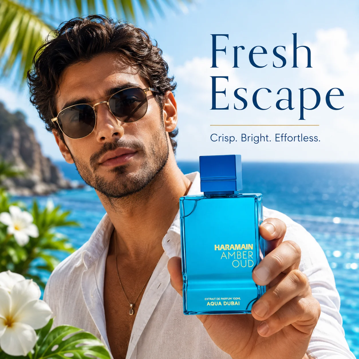 Haramain Amber Oud Aqua Dubai Eau de Parfum – Fresh Aquatic Citrus Woody Fragrance – Clean & Refreshing Summer Scent – Daily Wear, Beach, Travel & Office Use
Haramain Amber Oud Aqua Dubai Eau de Parfum – Fresh Aquatic Citrus Woody Fragrance – Clean & Refreshing Summer Scent – Daily Wear, Beach, Travel & Office Use