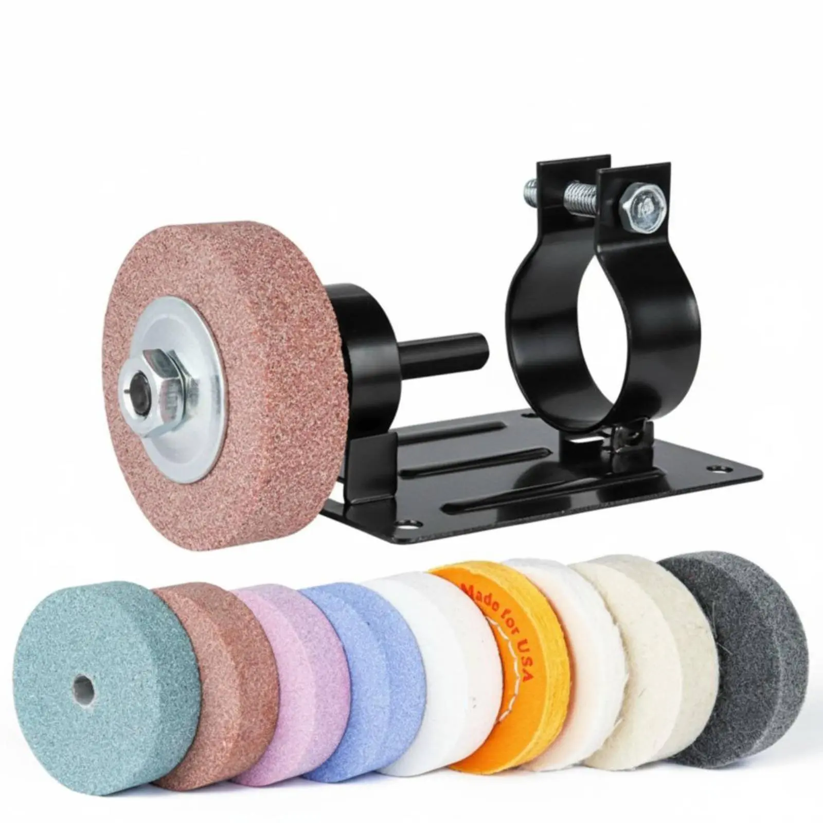 Desktop Double-Wheel Grinder Mini Electric Grinder Household Grinding Rust Removal Polishing Machine For Home Workshop
Desktop Double-Wheel Grinder Mini Electric Grinder Household Grinding Rust Removal Polishing Machine For Home Workshop