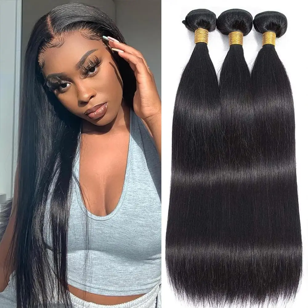 100% Unprocessed Virgin Hair Straight Bundles Human Hair 12A Human Hair 3 Bundles Straight Hair 22 24 26 Inch Brazilian Human Hair Extensions
100% Unprocessed Virgin Hair Straight Bundles Human Hair 12A Human Hair 3 Bundles Straight Hair 22 24 26 Inch Brazilian Human Hair Extensions