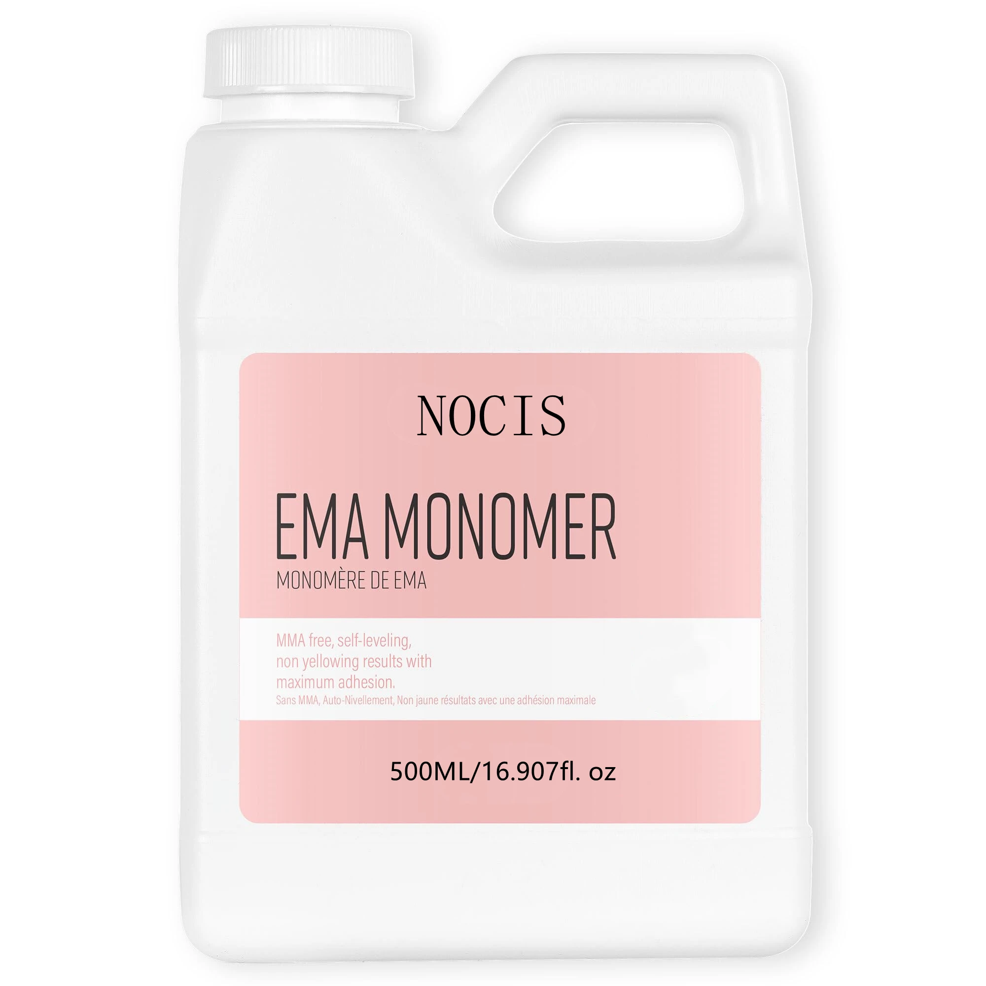 NOCIS 16.9 oz Monomer - Professional Monomer Acrylic Nail Liquid - 500ml Acrylic Monomer Liquid for Acrylic Powder, Acrylic Nails Extension - MMA Free, Non-Yellowing
NOCIS 16.9 oz Monomer - Professional Monomer Acrylic Nail Liquid - 500ml Acrylic Monomer Liquid for Acrylic Powder, Acrylic Nails Extension - MMA Free, Non-Yellowing