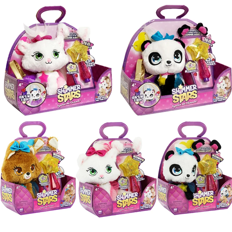 Original Shimmer Stars Plush Cat Toys for Girls Cute Anime Plush Toy Children's Birthday Gift Kawaii Kitty and Panda Plushes Toy
Original Shimmer Stars Plush Cat Toys for Girls Cute Anime Plush Toy Children's Birthday Gift Kawaii Kitty and Panda Plushes Toy