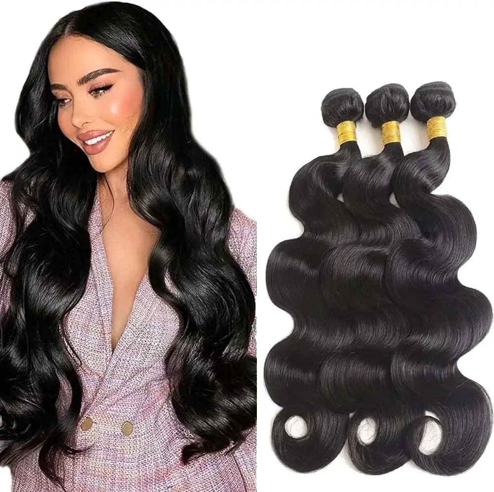 Human Hair Bundles Body Wave Bundles Human Hair 3 Bundles Human Hair Extensions Bundles Human Hair Natural Black For Black Woman
Human Hair Bundles Body Wave Bundles Human Hair 3 Bundles Human Hair Extensions Bundles Human Hair Natural Black For Black Woman