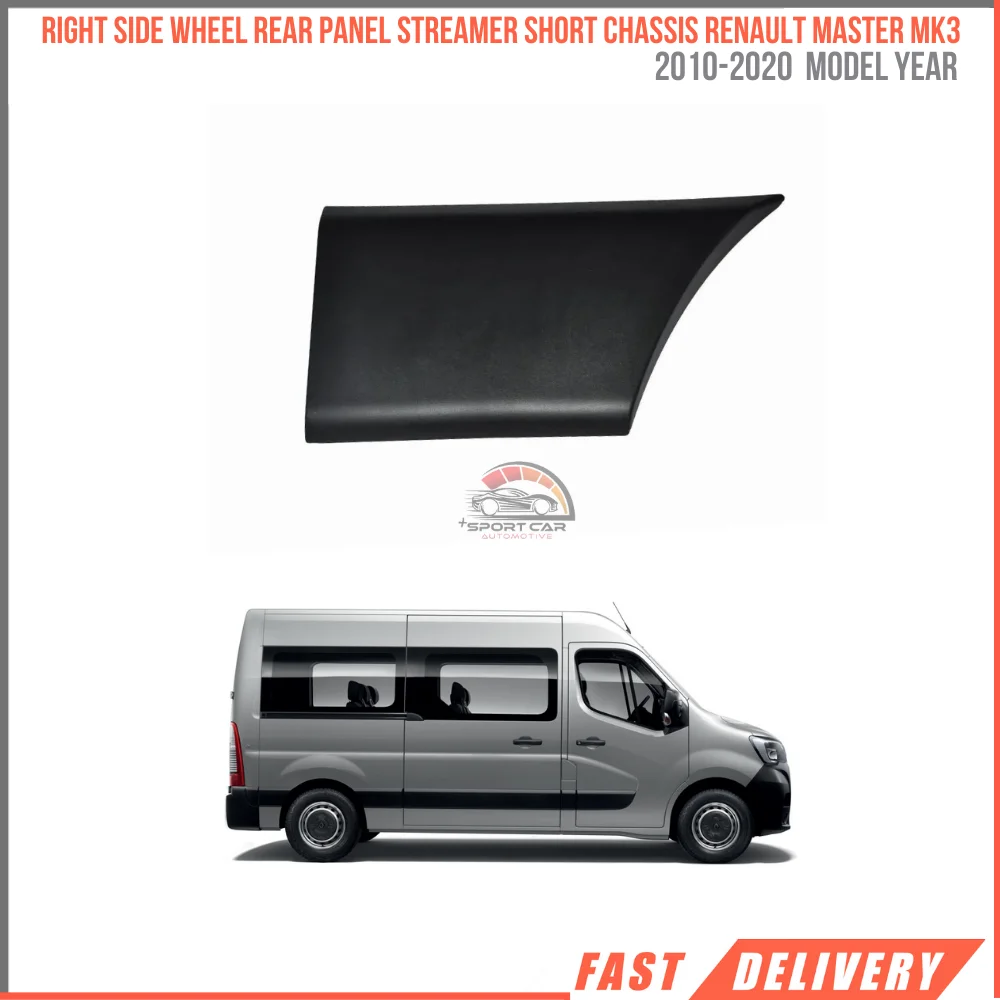 Для правого бокового колеса задняя панель ленты короткое шасси Renault Master Mk3 2010-2020 Высокое качество Oem 768F30005R
Для правого бокового колеса задняя панель ленты короткое шасси Renault Master Mk3 2010-2020 Высокое качество Oem 768F30005R