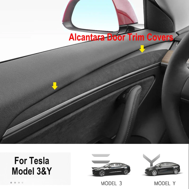 Накладки на дверные панели для 2021-2022 Tesla Model 3 Y из алькантары, аксессуары для интерьера
Накладки на дверные панели для 2021-2022 Tesla Model 3 Y из алькантары, аксессуары для интерьера