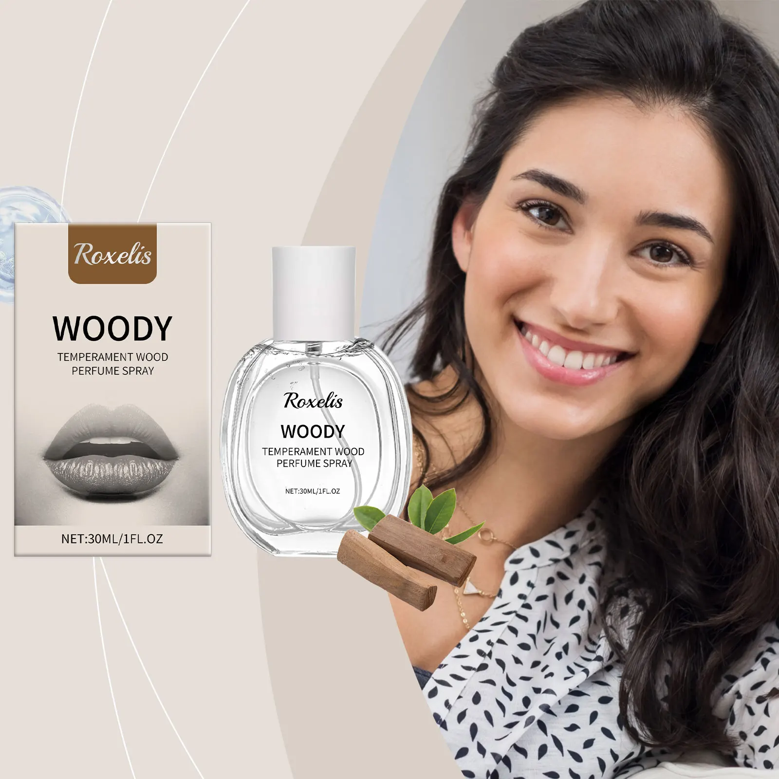 Roxelis 30ml Freshing Woody Perfume Pheromone Dating Flirting Deodorant Elegant Lady Long Lasting Fragrance Charming Perfume
Roxelis 30ml Freshing Woody Perfume Pheromone Dating Flirting Deodorant Elegant Lady Long Lasting Fragrance Charming Perfume