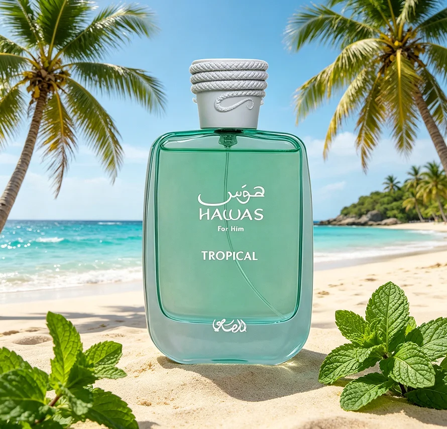 Hawass Tropical For Hip's refreshing male fragrance with a green leaf aroma of 3.4oz100ml, long-lasting fragrance, suitable for any venue
Hawass Tropical For Hip's refreshing male fragrance with a green leaf aroma of 3.4oz100ml, long-lasting fragrance, suitable for any venue