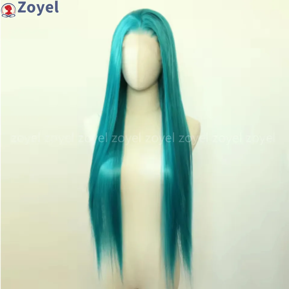 13*4 Teal Green Synthetic Lace Front Wig Long Straight Emerald Green Synthetic Wig Pre Plucked Heat Resistant Hair Wig
13*4 Teal Green Synthetic Lace Front Wig Long Straight Emerald Green Synthetic Wig Pre Plucked Heat Resistant Hair Wig