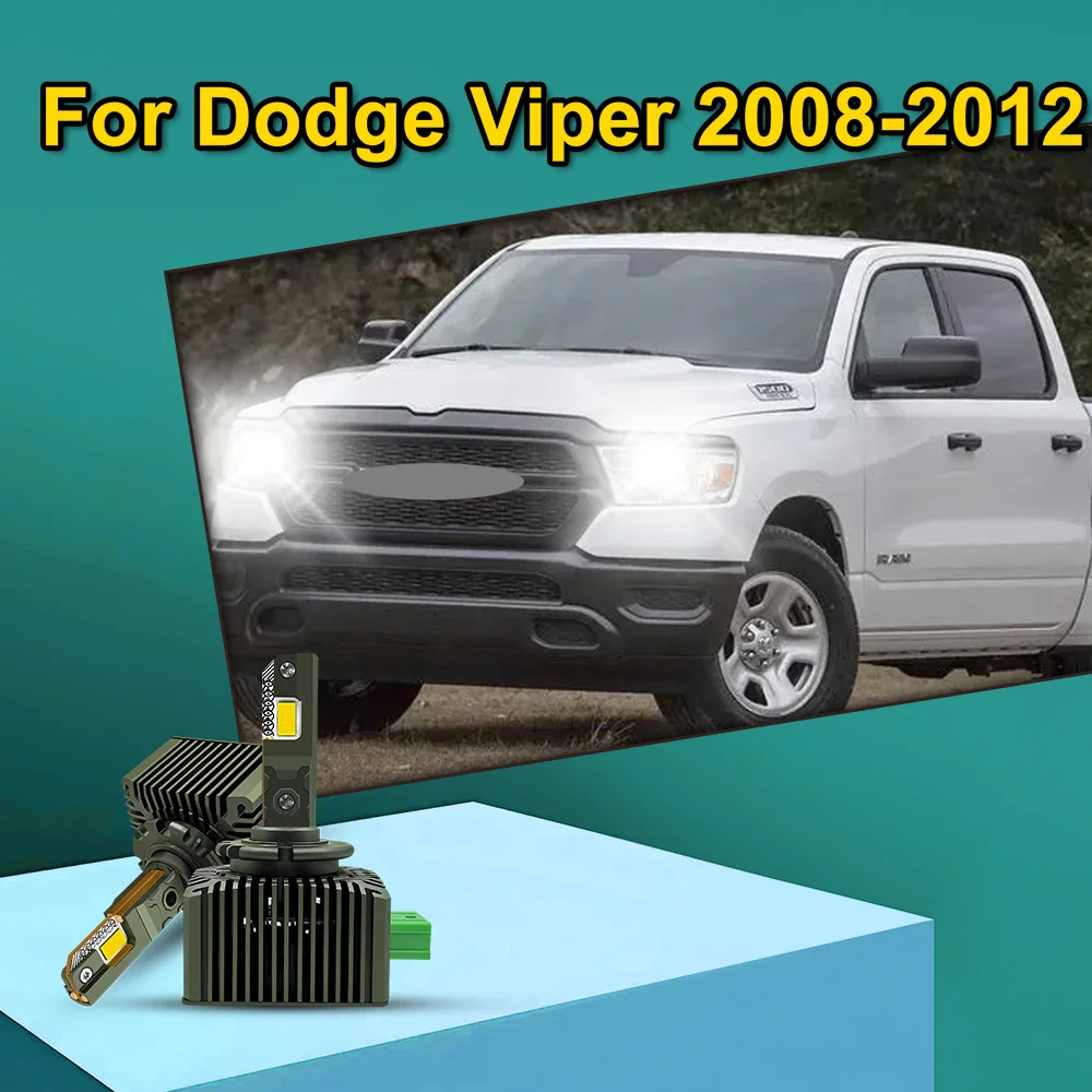 2x For Dodge Viper 2008 2009 2010 2011 2012 HID To LED Headlight 110W High Power Headlamp Bulbs Canbus 30000LM D1S D1R Auto Lamp
2x For Dodge Viper 2008 2009 2010 2011 2012 HID To LED Headlight 110W High Power Headlamp Bulbs Canbus 30000LM D1S D1R Auto Lamp