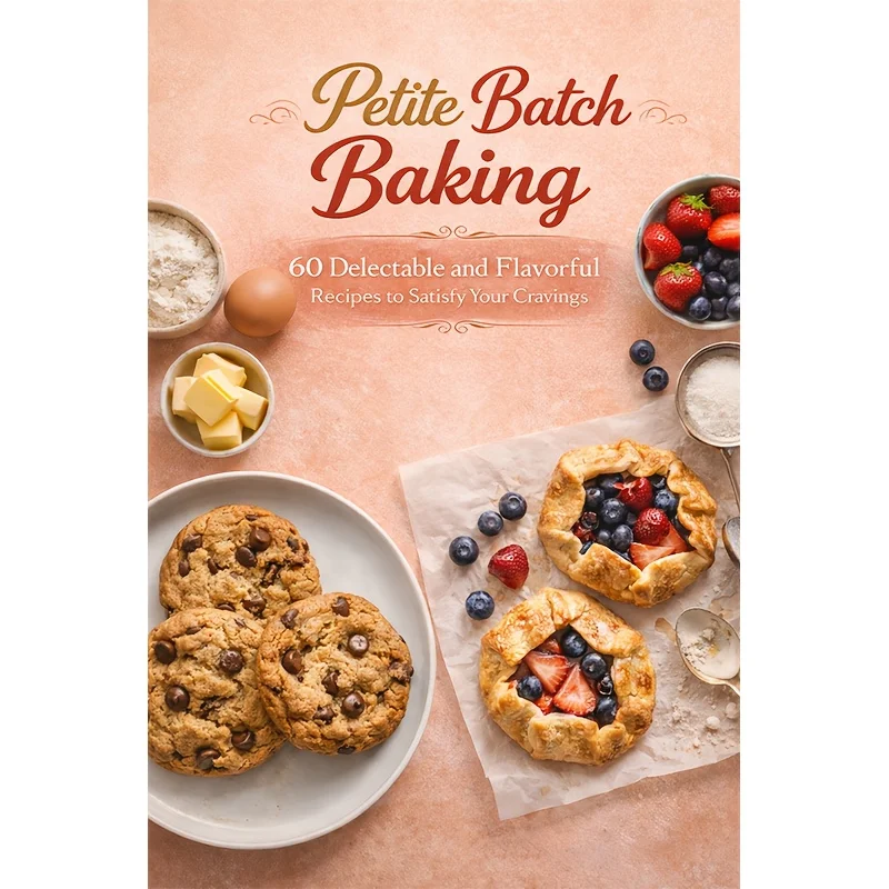 Small Batch Baking: 60 Simple and Delicious Sweet and Savory Recipes to Satisfy Your Sweet Tooth or Snack Cravings
Small Batch Baking: 60 Simple and Delicious Sweet and Savory Recipes to Satisfy Your Sweet Tooth or Snack Cravings