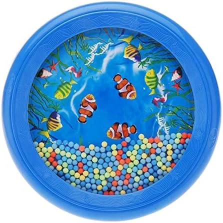 Ocean Drum Wave Bead Drums Gentle Sea Sound Music Gift Musical Educational Sea Sound Drum Tool for Kid Child Baby (Blue)
Ocean Drum Wave Bead Drums Gentle Sea Sound Music Gift Musical Educational Sea Sound Drum Tool for Kid Child Baby (Blue)