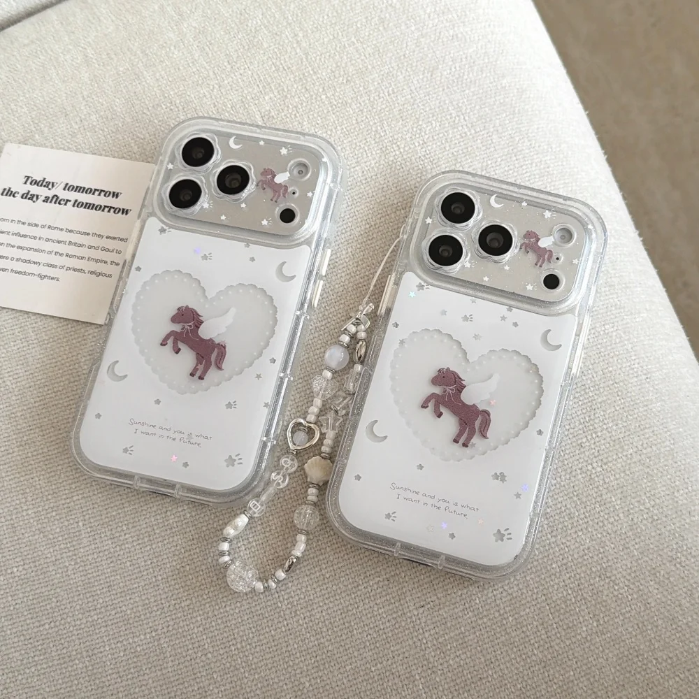 Fashion hollow star moon love cute pony phone case for iPhone 17 16 ProMax 14 15Pro fundas Korean INS shockproof protective case
Fashion hollow star moon love cute pony phone case for iPhone 17 16 ProMax 14 15Pro fundas Korean INS shockproof protective case