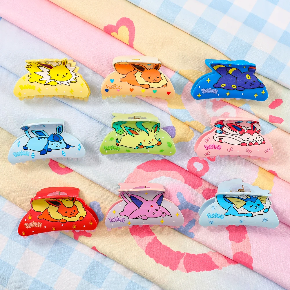 7PCS Pokemon Eeveelutions Hair Claw Clip Cute Cartoon Acrylic Shark Clip Kawaii Girls Hair Accessories Fashion Sweet Headwear
7PCS Pokemon Eeveelutions Hair Claw Clip Cute Cartoon Acrylic Shark Clip Kawaii Girls Hair Accessories Fashion Sweet Headwear