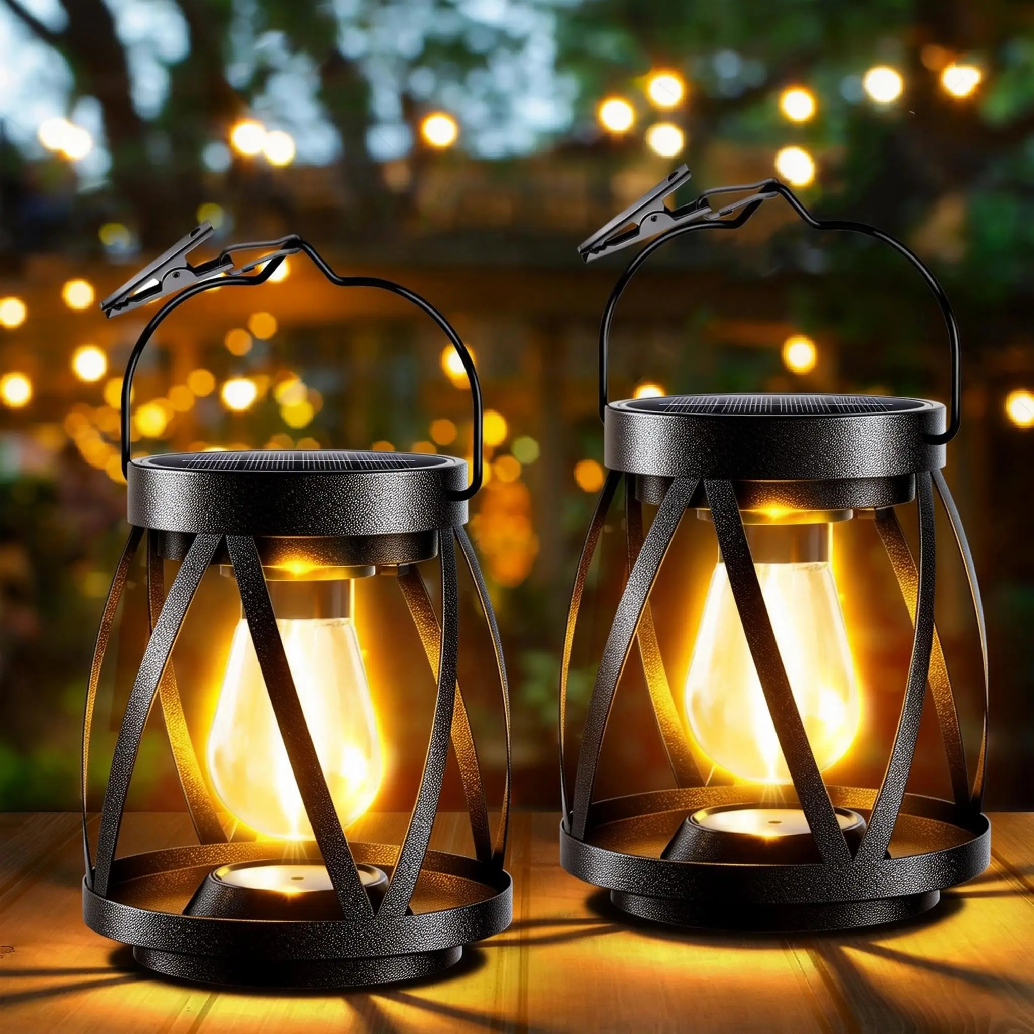 Solar Lanterns Outdoor Hanging 2 Pack, Upgraded Bright Solar Lantern Lights Outdoor Waterproof, Solar Powered Lantern Over 12Hrs
Solar Lanterns Outdoor Hanging 2 Pack, Upgraded Bright Solar Lantern Lights Outdoor Waterproof, Solar Powered Lantern Over 12Hrs
