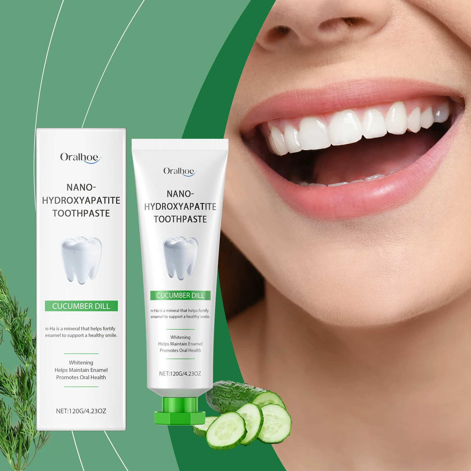 Oralhoe 120g Teeth Bleaching Toothpaste Whitening Refresh Oral Smell Clean Teeth Gaps Oral Hygiene Brightening Teeth Toothpaste
Oralhoe 120g Teeth Bleaching Toothpaste Whitening Refresh Oral Smell Clean Teeth Gaps Oral Hygiene Brightening Teeth Toothpaste