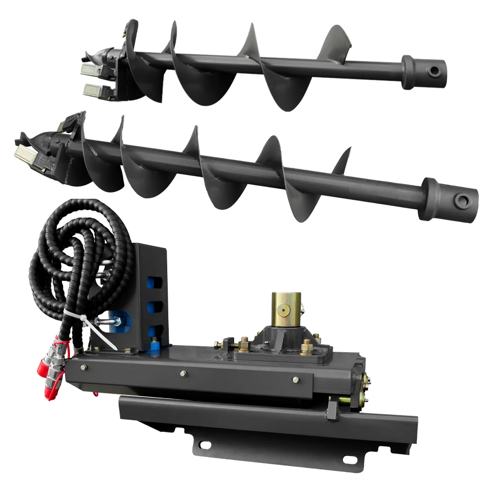 Australian-style auger + 220mm drill rod + 300mm drill rod | Suitable for small skid steer loaders
Australian-style auger + 220mm drill rod + 300mm drill rod | Suitable for small skid steer loaders