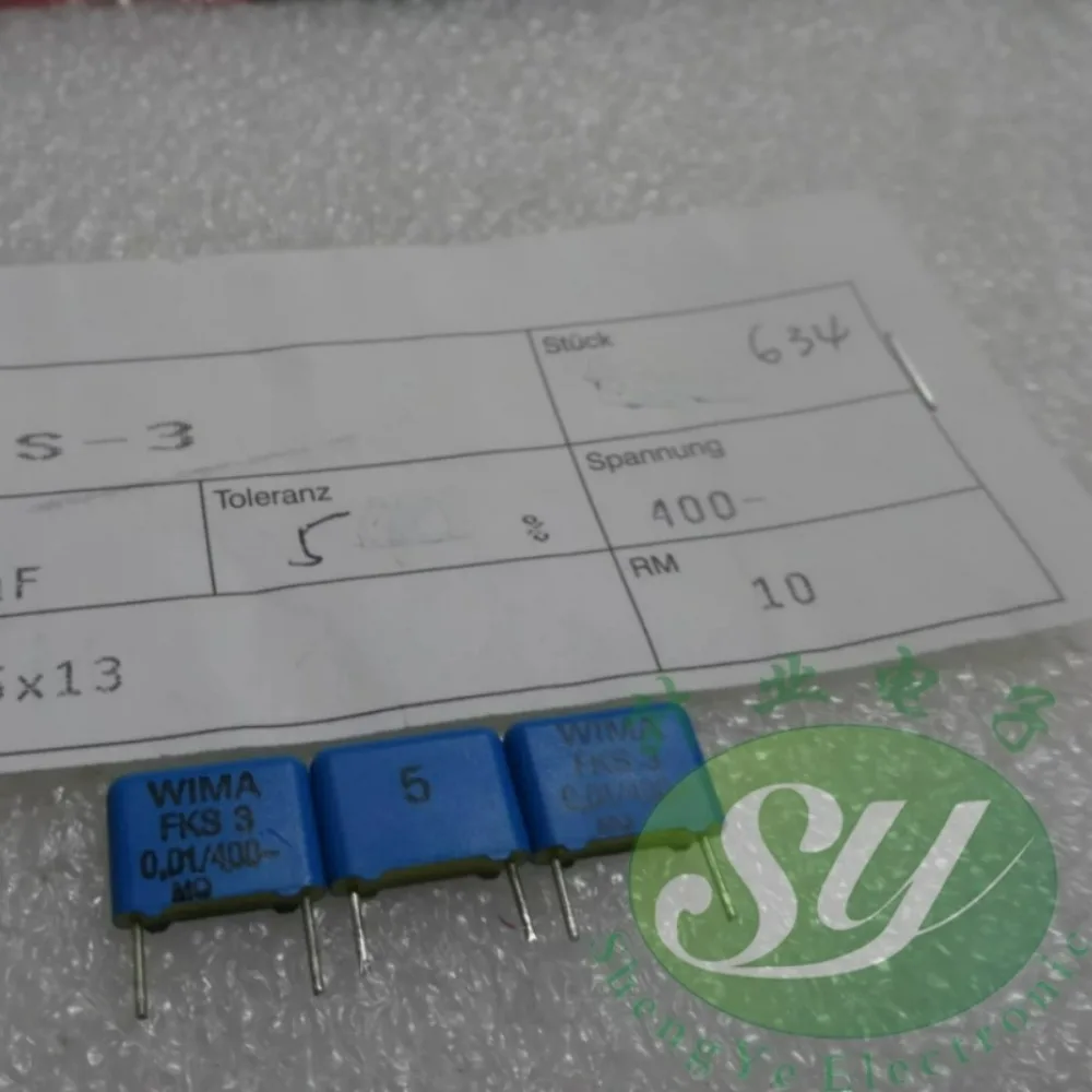 10pcs/lot FKS3 0.01uF 400V 10nf 103 J Brand New 10mm Film Capacitor
10pcs/lot FKS3 0.01uF 400V 10nf 103 J Brand New 10mm Film Capacitor