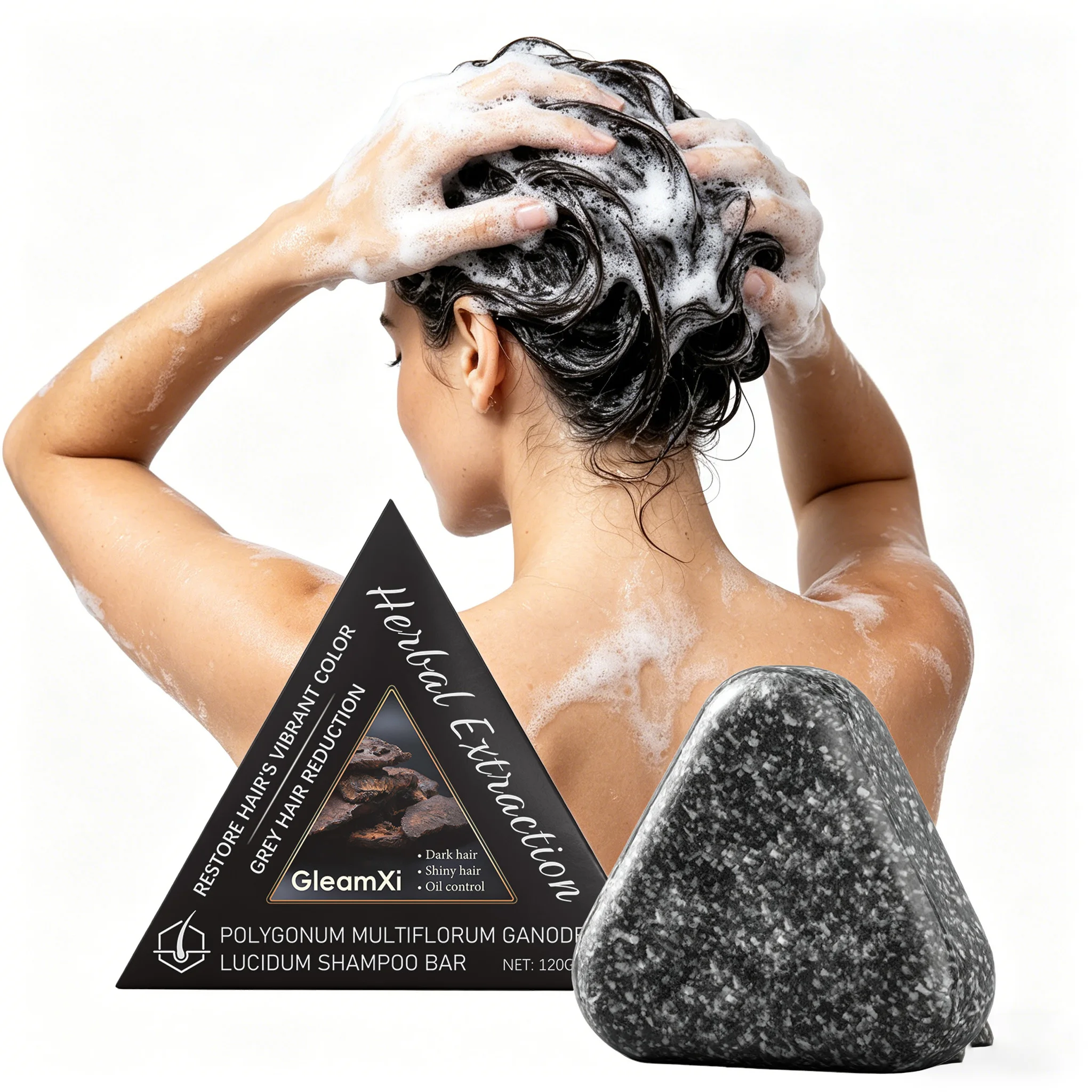 120G Herbal Hair Cleaning Soap Gentle Clean Scalp Oil Control Enhance Smoothness Repair Damaged Reduce Spilt Ends Hair Soap Bar
120G Herbal Hair Cleaning Soap Gentle Clean Scalp Oil Control Enhance Smoothness Repair Damaged Reduce Spilt Ends Hair Soap Bar