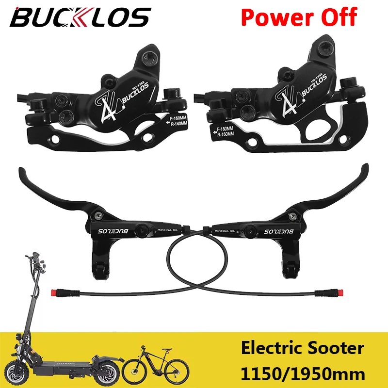 BUCKLOS Electric Scooter Disc Brake E Hydraulic 4Pistons Power Off Hydraulic Disc Brake E-bike Folding Bike Bicycle Oil Brakes
BUCKLOS Electric Scooter Disc Brake E Hydraulic 4Pistons Power Off Hydraulic Disc Brake E-bike Folding Bike Bicycle Oil Brakes