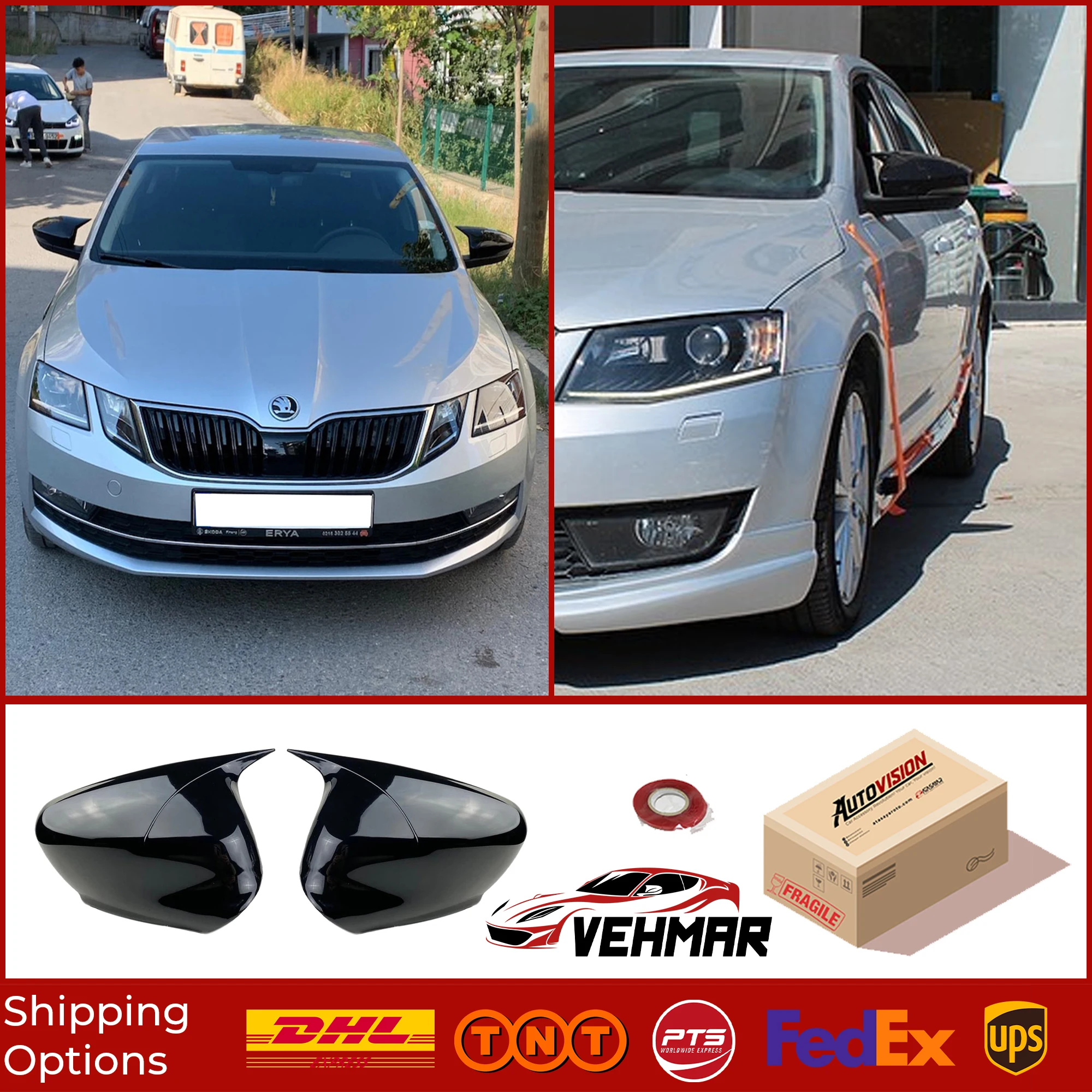 Bat Model Mirror Cover For SKODA OCTAVIA MK3 2013-2019 Accessory Bright Black BAT BATMAN Case CAR Shields External Parts
Bat Model Mirror Cover For SKODA OCTAVIA MK3 2013-2019 Accessory Bright Black BAT BATMAN Case CAR Shields External Parts