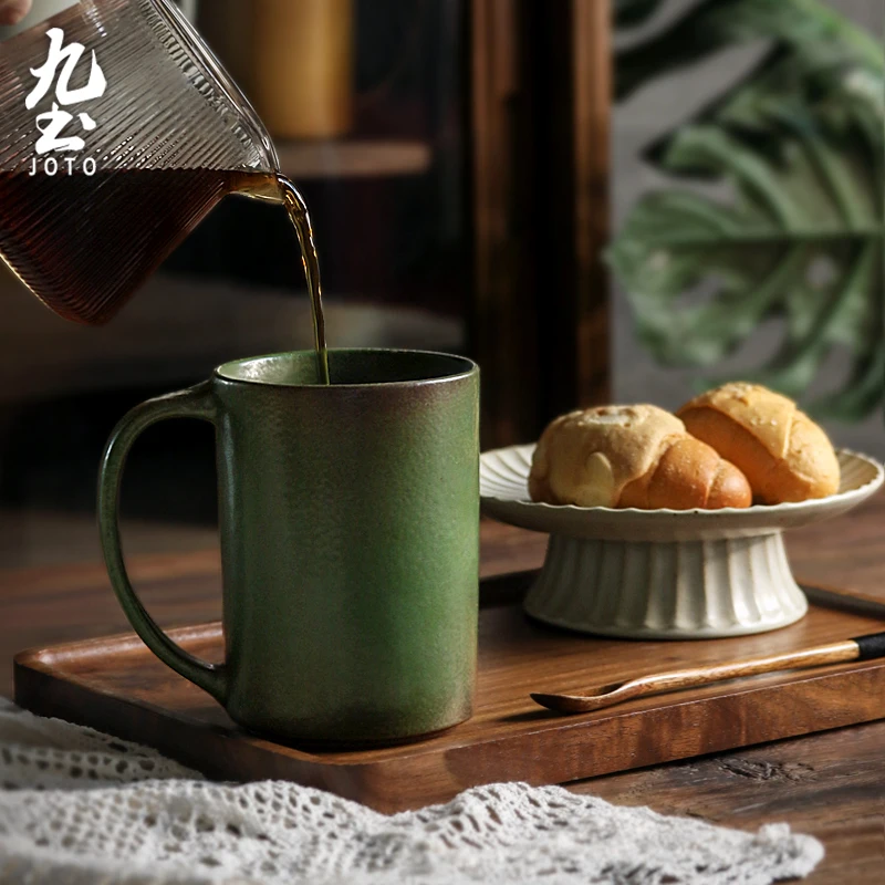 JOTO Perfect for Any Occasion Comfortable and Practical Handmade Rustic Ceramic Coffee Mug CFR0131
JOTO Perfect for Any Occasion Comfortable and Practical Handmade Rustic Ceramic Coffee Mug CFR0131