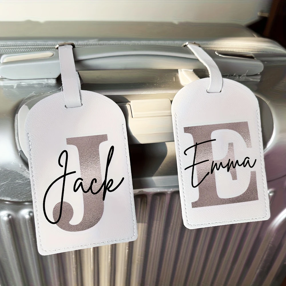Custom Luggage Tag with Spelling And Name - Fashion Retro Print Suitcase Identifier, for Travel, Party Gifts And Presents
Custom Luggage Tag with Spelling And Name - Fashion Retro Print Suitcase Identifier, for Travel, Party Gifts And Presents