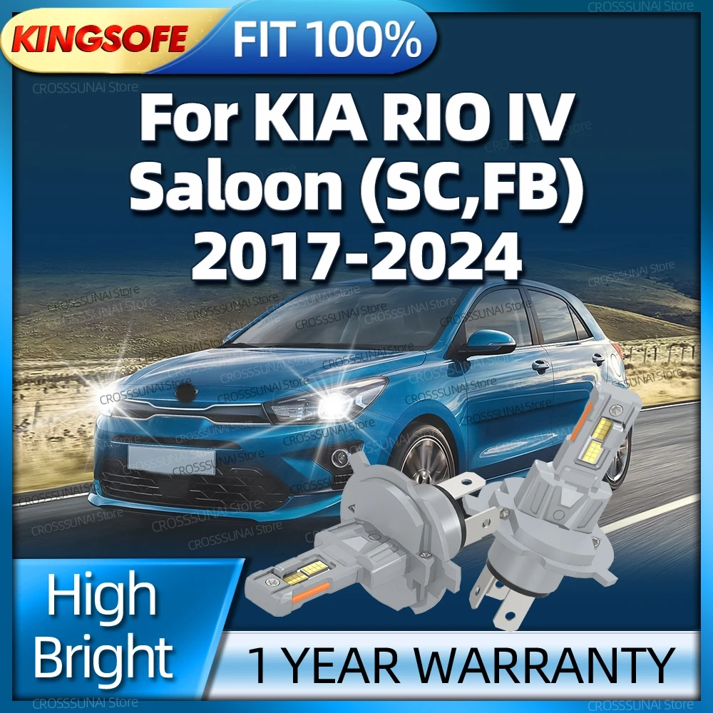 Powerful LED Front H4 Headlight Car Bulb 6000K 180W Headlamp For KIA RIO IV Saloon SC FB 2017 2018 2019 2020 2021 2022 2023 2024
Powerful LED Front H4 Headlight Car Bulb 6000K 180W Headlamp For KIA RIO IV Saloon SC FB 2017 2018 2019 2020 2021 2022 2023 2024