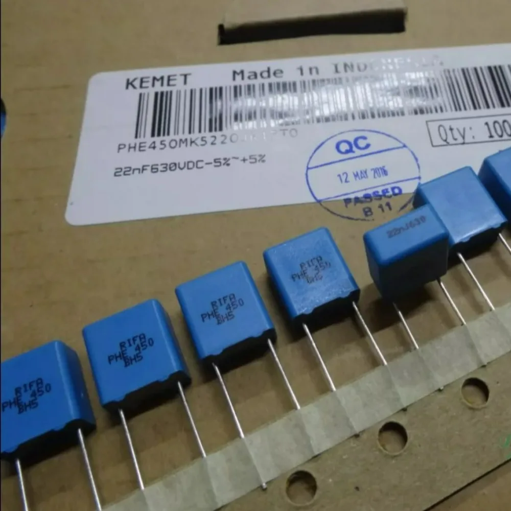 10pcs/lot RIFA PHE450 0.022uf 630v 22nf 223 Brand New 7.5mm Film Capacitor PHE450MK5220J (Height: 11.5mm)
10pcs/lot RIFA PHE450 0.022uf 630v 22nf 223 Brand New 7.5mm Film Capacitor PHE450MK5220J (Height: 11.5mm)