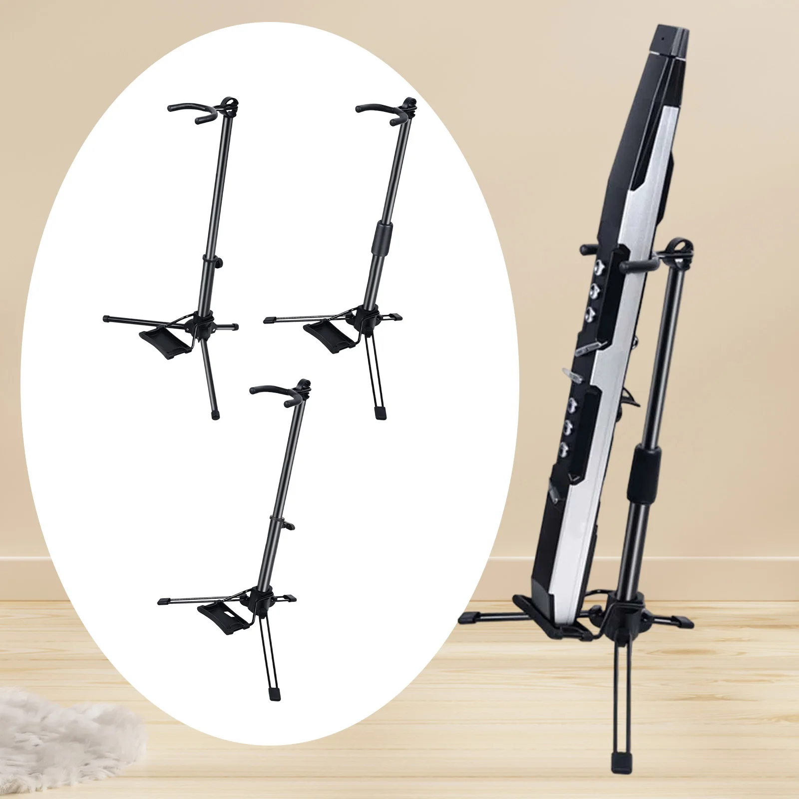 Цифровой штатив для духовых инструментов, складная подставка для музыкальных инструментов с регулируемой высотой для домашнего музыкального выступления на сцене
Цифровой штатив для духовых инструментов, складная подставка для музыкальных инструментов с регулируемой высотой для домашнего музыкального выступления на сцене