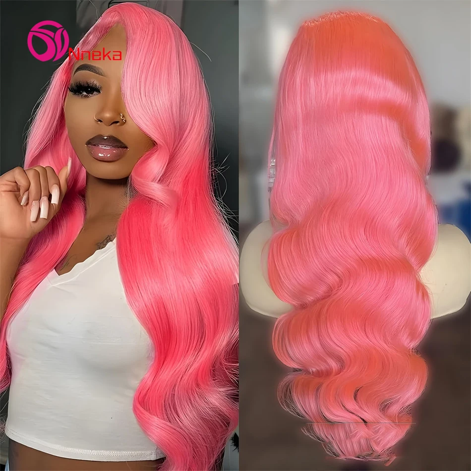 Pink 13x6 hd Lace Front Wig Human Hair Body Wave Lace Front Wigs Human Hair Wavy 13x4 Lace Frontal Wig For Black Women Cosplay
Pink 13x6 hd Lace Front Wig Human Hair Body Wave Lace Front Wigs Human Hair Wavy 13x4 Lace Frontal Wig For Black Women Cosplay