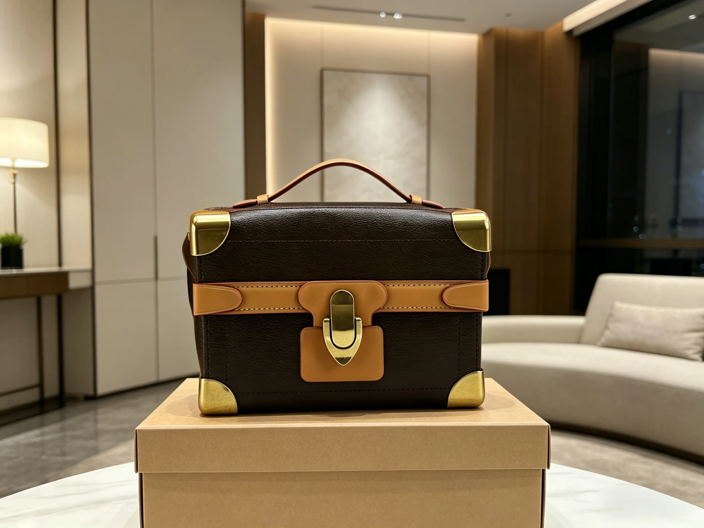 2026 New Women's Boxy Handbag Retro Metal Lock Corner Design Versatile Commuter Purse 19X15cm ZX8720
2026 New Women's Boxy Handbag Retro Metal Lock Corner Design Versatile Commuter Purse 19X15cm ZX8720